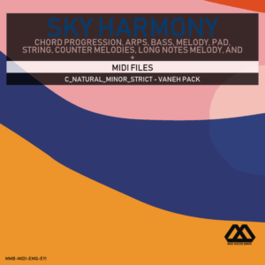 Sky Harmony - 4 Chords - 5 Notes-Chords - 16 Bars - Strict - C_Natural_Minor_Strict - Vaneh Pack
