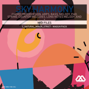 Sky Harmony - 4 Chords - 5 Notes-Chords - 16 Bars - Strict - C_Natural_Minor_Strict - Waguh Pack
