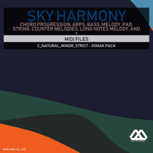 Sky Harmony - 4 Chords - 5 Notes-Chords - 16 Bars - Strict - C_Natural_Minor_Strict - Xonak Pack