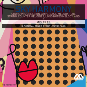 Sky Harmony - 4 Chords - 5 Notes-Chords - 16 Bars - Strict - C_Natural_Minor_Strict - Yurux Pack