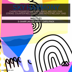 Sky Harmony - 4 Chords - 5 Notes-Chords - 16 Bars - Strict - D-sharp_Major_Strict - Cafoj Pack