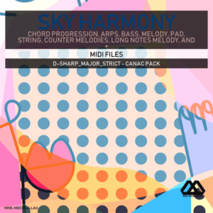Sky Harmony - 4 Chords - 5 Notes-Chords - 16 Bars - Strict - D-sharp_Major_Strict - Canac Pack