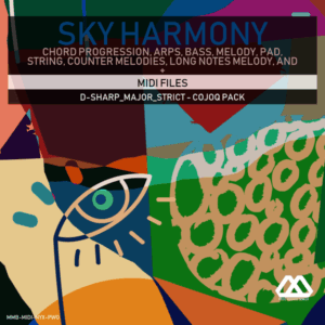 Sky Harmony - 4 Chords - 5 Notes-Chords - 16 Bars - Strict - D-sharp_Major_Strict - Cojoq Pack