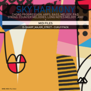 Sky Harmony - 4 Chords - 5 Notes-Chords - 16 Bars - Strict - D-sharp_Major_Strict - Cukuy Pack