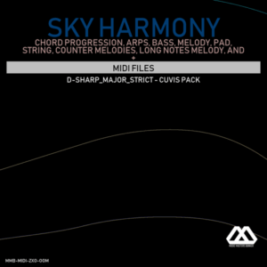 Sky Harmony - 4 Chords - 5 Notes-Chords - 16 Bars - Strict - D-sharp_Major_Strict - Cuvis Pack