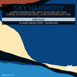 Sky Harmony - 4 Chords - 5 Notes-Chords - 16 Bars - Strict - D-sharp_Major_Strict - Dojum Pack