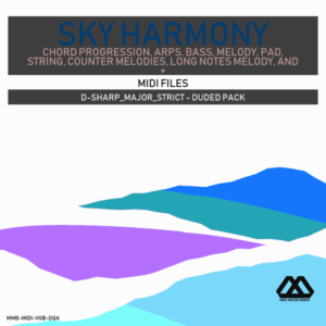 Sky Harmony - 4 Chords - 5 Notes-Chords - 16 Bars - Strict - D-sharp_Major_Strict - Duded Pack