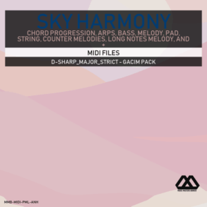 Sky Harmony - 4 Chords - 5 Notes-Chords - 16 Bars - Strict - D-sharp_Major_Strict - Gacim Pack