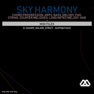 Sky Harmony - 4 Chords - 5 Notes-Chords - 16 Bars - Strict - D-sharp_Major_Strict - Gupow Pack