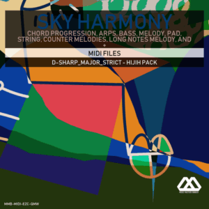 Sky Harmony - 4 Chords - 5 Notes-Chords - 16 Bars - Strict - D-sharp_Major_Strict - Hijih Pack
