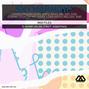 Sky Harmony - 4 Chords - 5 Notes-Chords - 16 Bars - Strict - D-sharp_Major_Strict - Kogix Pack
