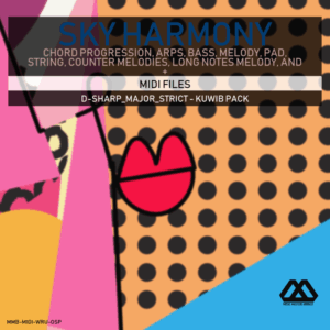 Sky Harmony - 4 Chords - 5 Notes-Chords - 16 Bars - Strict - D-sharp_Major_Strict - Kuwib Pack