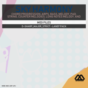 Sky Harmony - 4 Chords - 5 Notes-Chords - 16 Bars - Strict - D-sharp_Major_Strict - Lanef Pack