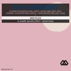 Sky Harmony - 4 Chords - 5 Notes-Chords - 16 Bars - Strict - D-sharp_Major_Strict - Nataf Pack