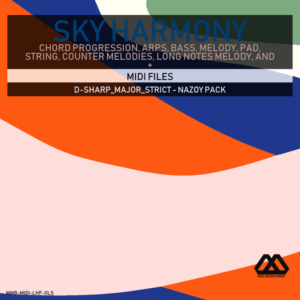Sky Harmony - 4 Chords - 5 Notes-Chords - 16 Bars - Strict - D-sharp_Major_Strict - Nazoy Pack