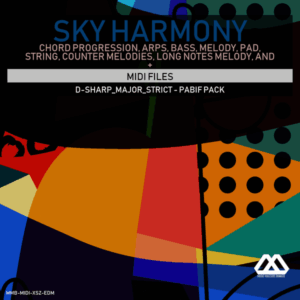 Sky Harmony - 4 Chords - 5 Notes-Chords - 16 Bars - Strict - D-sharp_Major_Strict - Pabif Pack