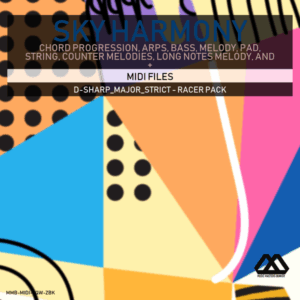 Sky Harmony - 4 Chords - 5 Notes-Chords - 16 Bars - Strict - D-sharp_Major_Strict - Racer Pack