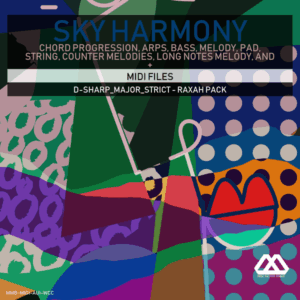 Sky Harmony - 4 Chords - 5 Notes-Chords - 16 Bars - Strict - D-sharp_Major_Strict - Raxah Pack