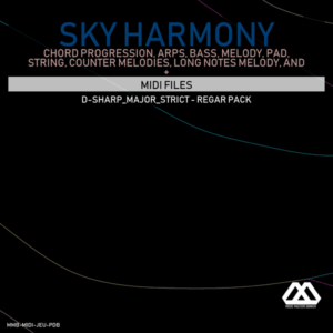 Sky Harmony - 4 Chords - 5 Notes-Chords - 16 Bars - Strict - D-sharp_Major_Strict - Regar Pack