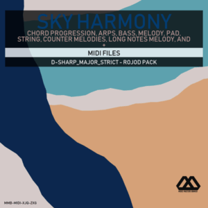 Sky Harmony - 4 Chords - 5 Notes-Chords - 16 Bars - Strict - D-sharp_Major_Strict - Rojod Pack