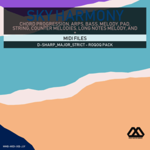 Sky Harmony - 4 Chords - 5 Notes-Chords - 16 Bars - Strict - D-sharp_Major_Strict - Roqoq Pack
