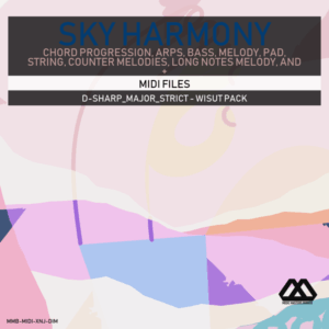 Sky Harmony - 4 Chords - 5 Notes-Chords - 16 Bars - Strict - D-sharp_Major_Strict - Wisut Pack