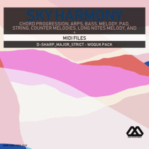 Sky Harmony - 4 Chords - 5 Notes-Chords - 16 Bars - Strict - D-sharp_Major_Strict - Woquk Pack