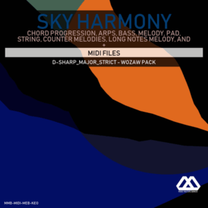 Sky Harmony - 4 Chords - 5 Notes-Chords - 16 Bars - Strict - D-sharp_Major_Strict - Wozaw Pack