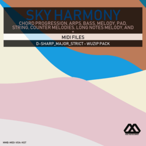 Sky Harmony - 4 Chords - 5 Notes-Chords - 16 Bars - Strict - D-sharp_Major_Strict - Wuzip Pack