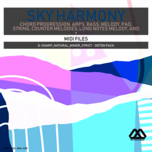 Sky Harmony - 4 Chords - 5 Notes-Chords - 16 Bars - Strict - D-sharp_Natural_Minor_Strict - Deton Pack