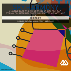 Sky Harmony - 4 Chords - 5 Notes-Chords - 16 Bars - Strict - D-sharp_Natural_Minor_Strict - Dilen Pack