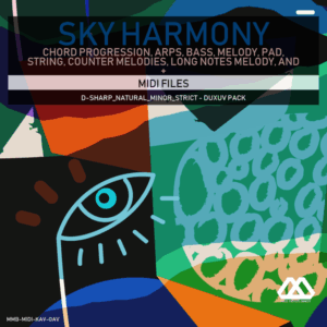 Sky Harmony - 4 Chords - 5 Notes-Chords - 16 Bars - Strict - D-sharp_Natural_Minor_Strict - Duxuv Pack