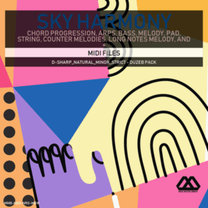 Sky Harmony - 4 Chords - 5 Notes-Chords - 16 Bars - Strict - D-sharp_Natural_Minor_Strict - Duzeb Pack