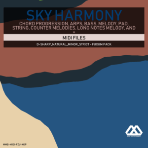 Sky Harmony - 4 Chords - 5 Notes-Chords - 16 Bars - Strict - D-sharp_Natural_Minor_Strict - Fuxum Pack