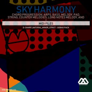 Sky Harmony - 4 Chords - 5 Notes-Chords - 16 Bars - Strict - D-sharp_Natural_Minor_Strict - Gobag Pack