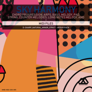 Sky Harmony - 4 Chords - 5 Notes-Chords - 16 Bars - Strict - D-sharp_Natural_Minor_Strict - Heduh Pack