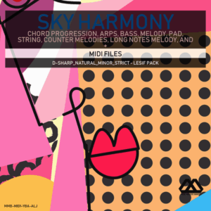 Sky Harmony - 4 Chords - 5 Notes-Chords - 16 Bars - Strict - D-sharp_Natural_Minor_Strict - Lesif Pack
