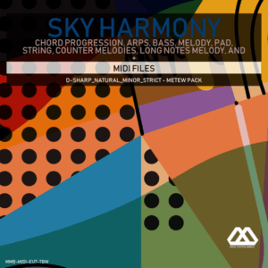 Sky Harmony - 4 Chords - 5 Notes-Chords - 16 Bars - Strict - D-sharp_Natural_Minor_Strict - Metew Pack