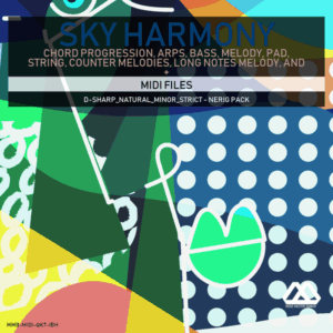 Sky Harmony - 4 Chords - 5 Notes-Chords - 16 Bars - Strict - D-sharp_Natural_Minor_Strict - Nerig Pack
