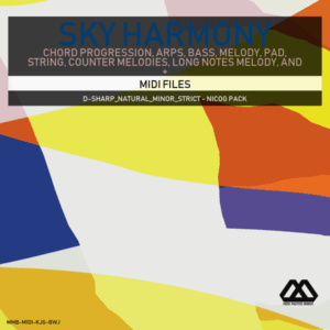 Sky Harmony - 4 Chords - 5 Notes-Chords - 16 Bars - Strict - D-sharp_Natural_Minor_Strict - Nicog Pack