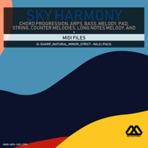 Sky Harmony - 4 Chords - 5 Notes-Chords - 16 Bars - Strict - D-sharp_Natural_Minor_Strict - Niloj Pack