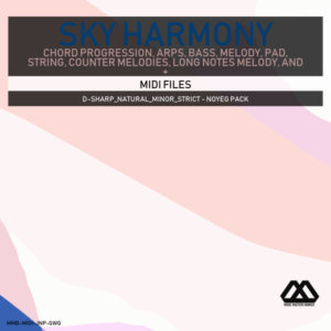 Sky Harmony - 4 Chords - 5 Notes-Chords - 16 Bars - Strict - D-sharp_Natural_Minor_Strict - Noyeg Pack
