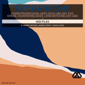 Sky Harmony - 4 Chords - 5 Notes-Chords - 16 Bars - Strict - D-sharp_Natural_Minor_Strict - Nucul Pack