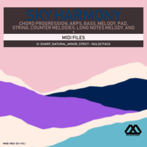 Sky Harmony - 4 Chords - 5 Notes-Chords - 16 Bars - Strict - D-sharp_Natural_Minor_Strict - Nuloz Pack