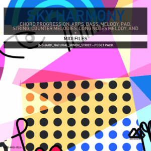 Sky Harmony - 4 Chords - 5 Notes-Chords - 16 Bars - Strict - D-sharp_Natural_Minor_Strict - Peget Pack