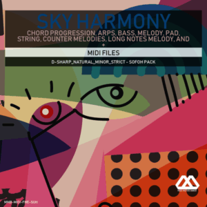 Sky Harmony - 4 Chords - 5 Notes-Chords - 16 Bars - Strict - D-sharp_Natural_Minor_Strict - Sofoh Pack