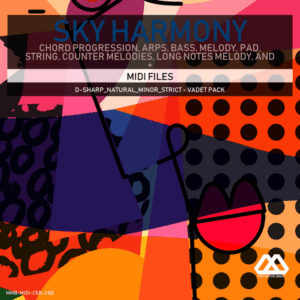 Sky Harmony - 4 Chords - 5 Notes-Chords - 16 Bars - Strict - D-sharp_Natural_Minor_Strict - Vadet Pack