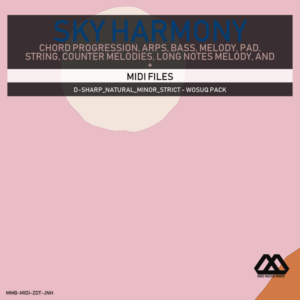 Sky Harmony - 4 Chords - 5 Notes-Chords - 16 Bars - Strict - D-sharp_Natural_Minor_Strict - Wosuq Pack