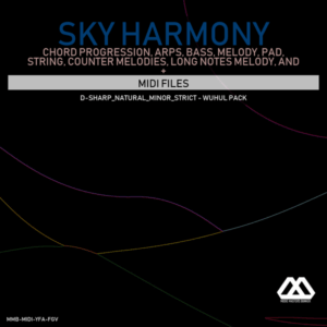 Sky Harmony - 4 Chords - 5 Notes-Chords - 16 Bars - Strict - D-sharp_Natural_Minor_Strict - Wuhul Pack