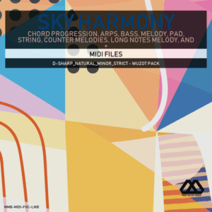 Sky Harmony - 4 Chords - 5 Notes-Chords - 16 Bars - Strict - D-sharp_Natural_Minor_Strict - Wuzot Pack